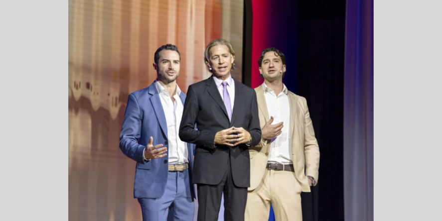 Remy Garson (left), Marc Garson (center), and Cole Garson (right). Image Courtesy-Blulabs