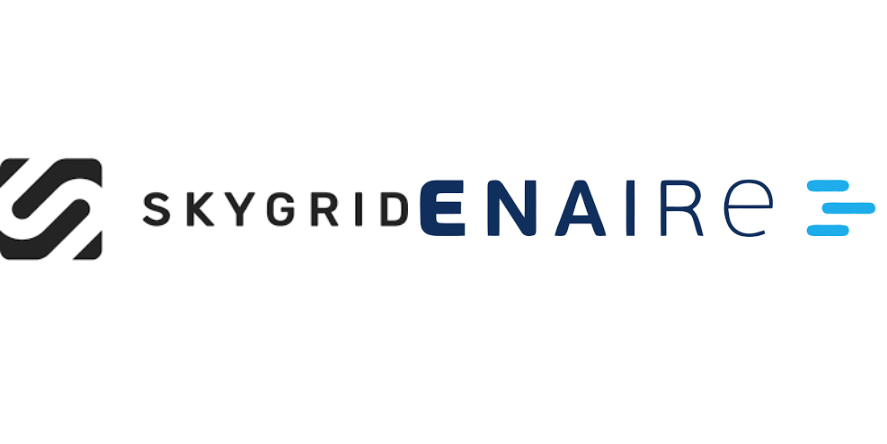 SkyGrid and Enaire Logo. Image Courtesy-Respective official websites