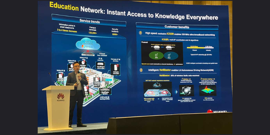 Sword Cheng, Enterprise Solutions Marketing Director from Huawei's Data Communication Product Line (Image Credit: Huawei official website)