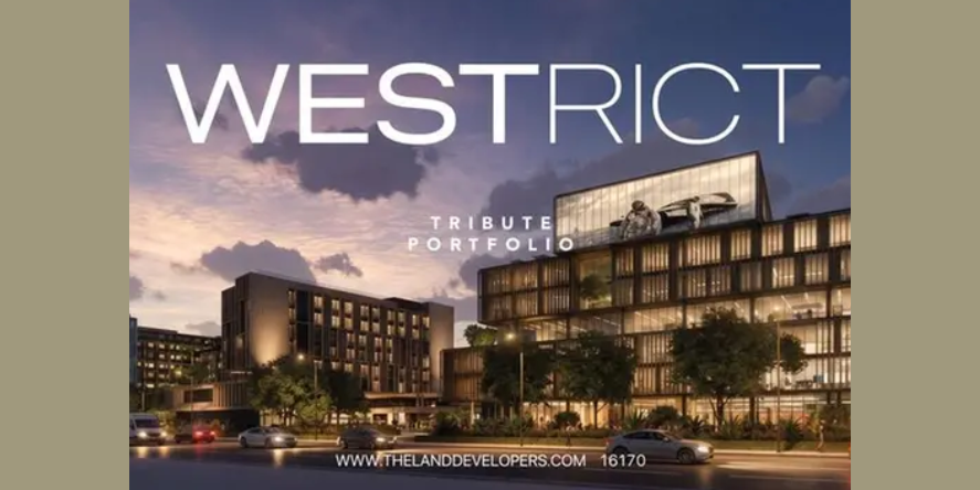 Westrict introduces a model based on the functional and operational integration of its hospitality, residential, commercial, and administrative components. Image Courtesy: TLD