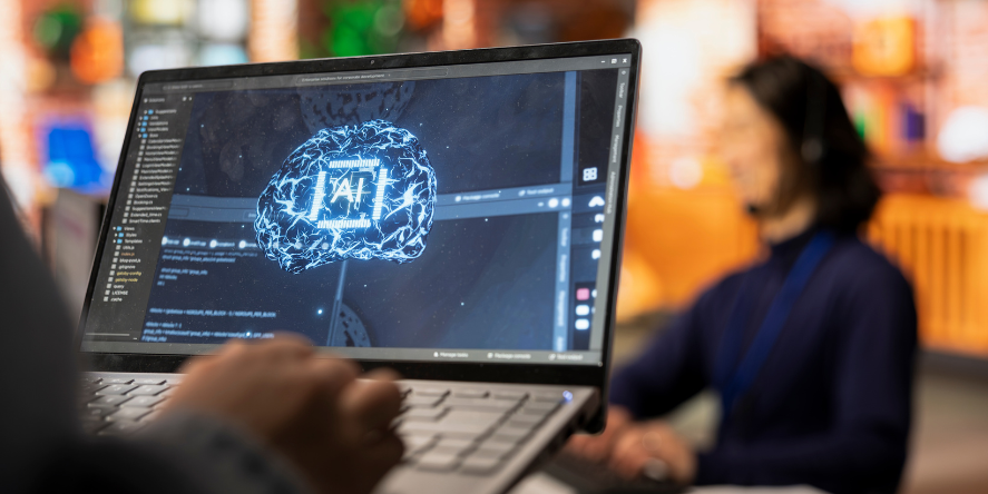 AI Proctoring and use of AI Assistant. Image Courtesy- DC Studio from Magnific