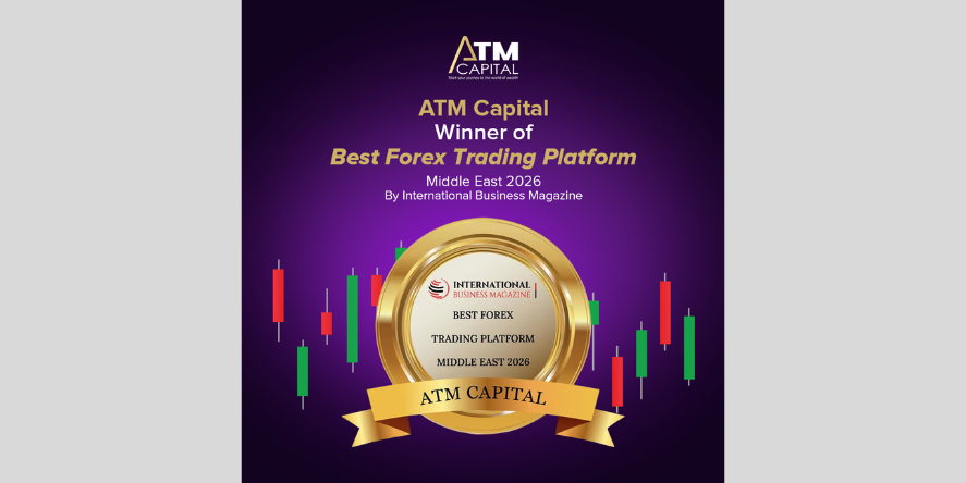 ATM Capital Winner of Best Forex Trading Platform Middle East 2026. Image Credit-ATM Capital