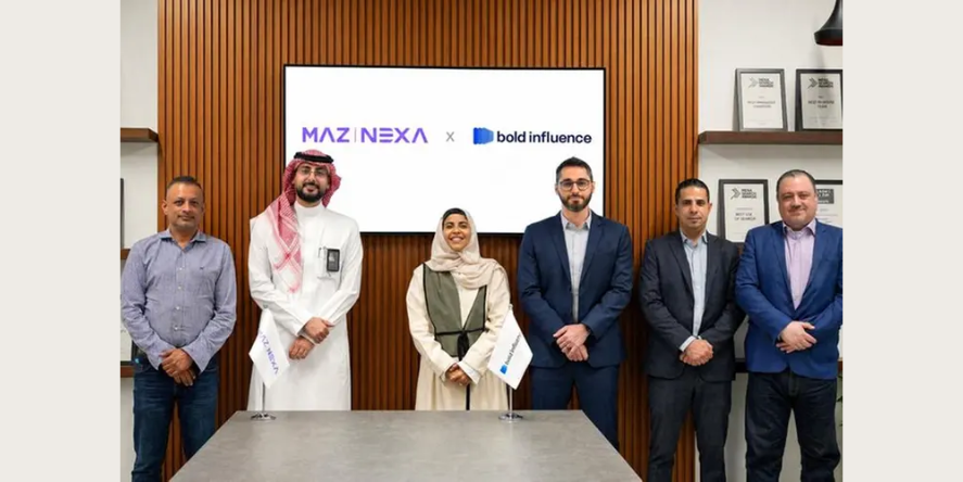 Bold Influence and MAZ NEXA announced the signing of a Memorandum of Understanding (MoU) to establish a strategic partnership. (Image Courtesy: Bold Influence official website)