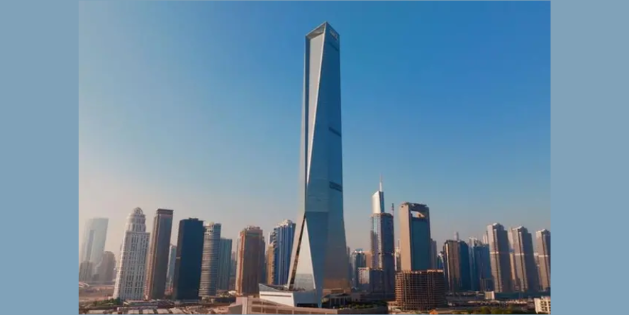 Exterior view of Uptown Tower. Image courtesy: DMCC
