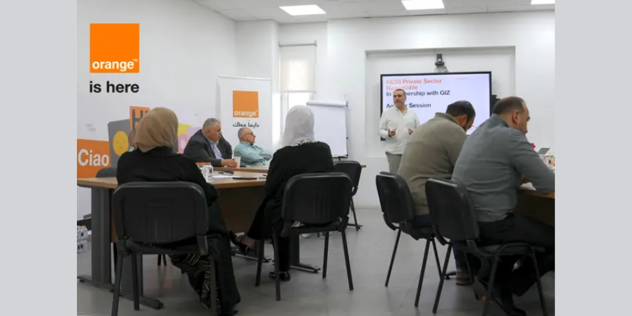 GIZ, BIG by Orange organised a series of roundtable discussions as part of the Private Sector Access to Support Startups (PASS) programme. Image Courtesy: Orange Jordan