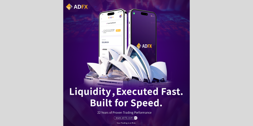 Liquidity, Executed Fast. Built for Speed. Image Credit-ADFX
