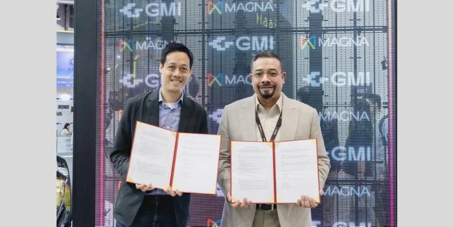 Magna AI and GMI Cloud sign MoU agreement at Computex 2026. Image Courtesy-Magna AI