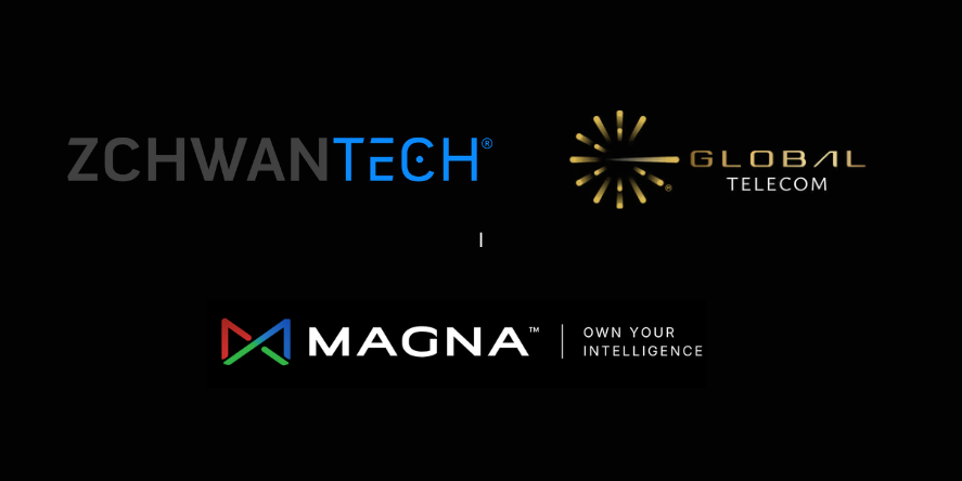 (Image Courtesy: Magna AI, Zchwantech, Global Telecommunications, LinkedIn, and official website)