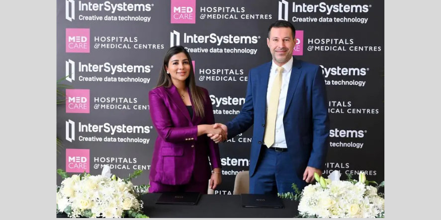 Medcare and InterSystems official signing event. Image courtesy-Medcare