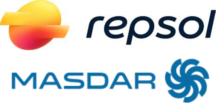Repsol and Masdar Logos. Image Courtesy-Official Websites
