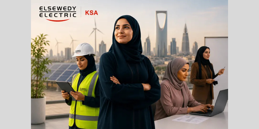 Saudi women have successfully assumed a number of key positions within the Group, with their roles spanning various fields. Image Courtesy-Elsewedy Electric
