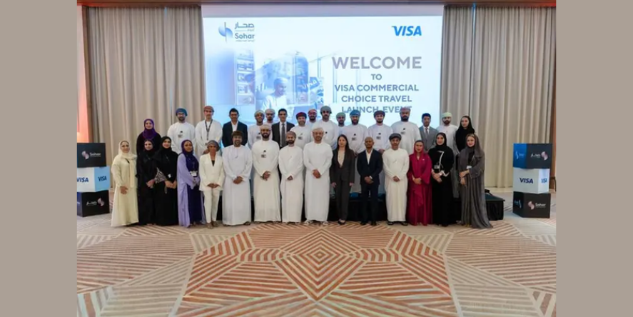 Sohar International, has officially launched Visa Commercial Choice Travel (VCCT) during a high-profile corporate event held at the Mandarin Oriental, Muscat. Image courtesy: Sohar International