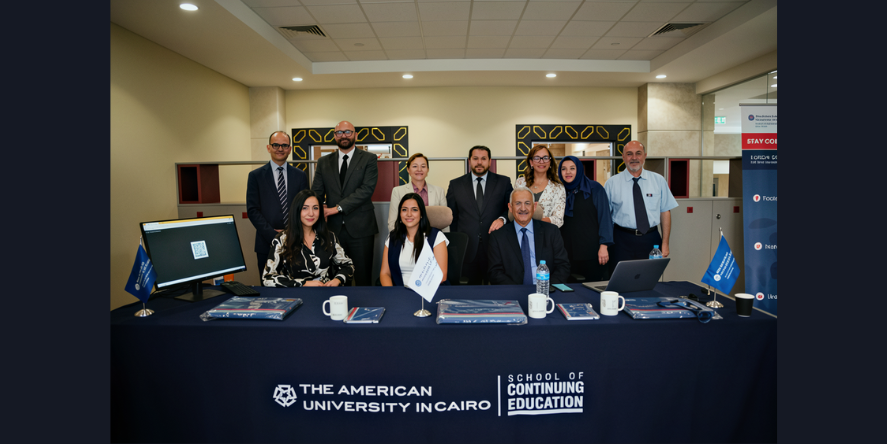 The American University in Cairo (AUC) celebrated the inauguration of the School of Continuing Education (SCE)’s new Professional Development Center at the New Capital (Image Courtesy- AUC official website)
