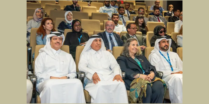 The College of Business at the University of Doha for Science and Technology (UDST) launched the new Executive Master of Health Administration (EMHA). Image courtesy: UDST