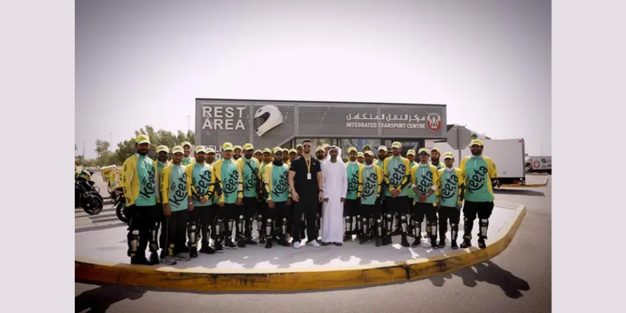 The Integrated Transport Centre (ITC) in collaboration with "Keeta" announced the rollout of awareness campaigns targeting delivery riders. Image courtesy: ITC
