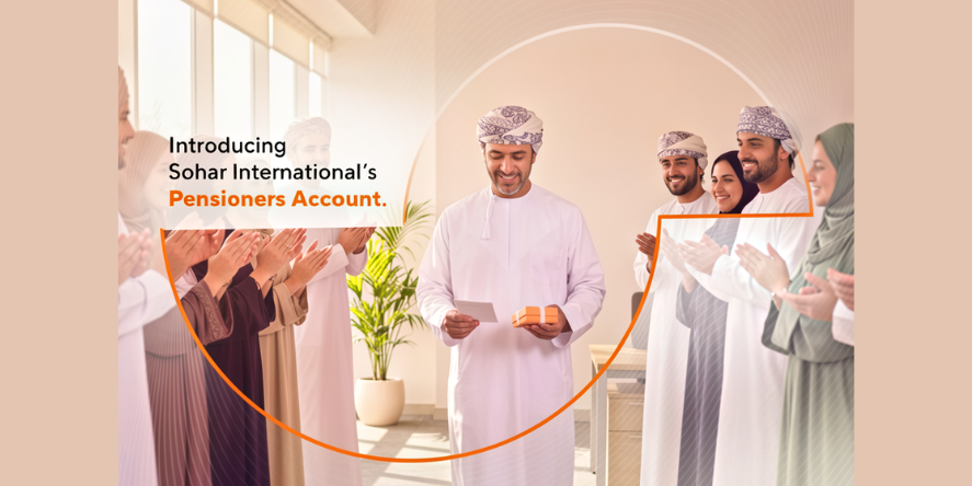 The Pensioners Account is designed to balance financial prudence with quality-of-life enhancements. (Image Courtesy Sohar International official website)
