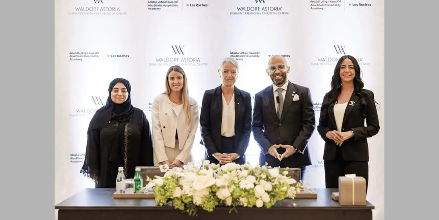The agreement introduces structured internships, executive mentorship, and hands-on training. Image Courtesy-Abu Dhabi Hospitality Academy – Les Roches
