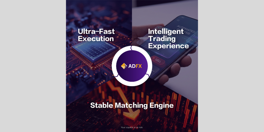 Ultra-Fast Execution, Intelligent Trading Experience, Stable Matching Engine. Image Credit-ADFX