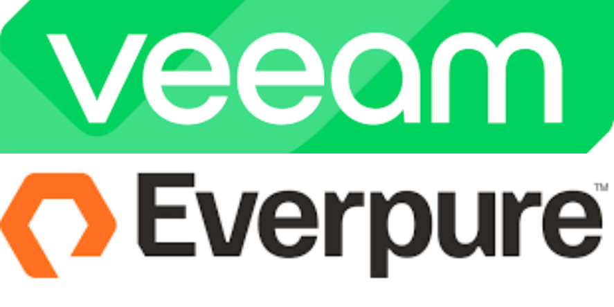 Veeam and Everpure Logos. Image Courtesy-Veeam