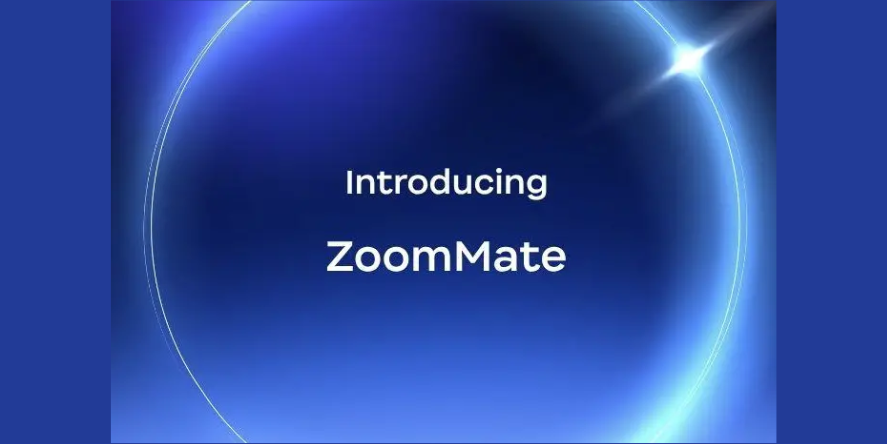 Zoom announced the launch of ZoomMate. Image courtesy Zoom