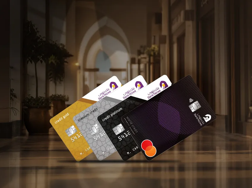 Bank Nizwa's Sharia-compliant credit cards continue to offer customers a comprehensive range of exclusive benefits and flexible banking solutions. Image courtesy: Bank Nizwa
