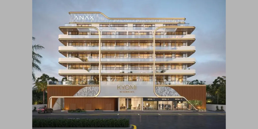 ANAX Developments has announced the launch of KYOMI Residences, a contemporary residential development located within the thriving district of Warsan Fourth. Image courtesy-ANAX Developments