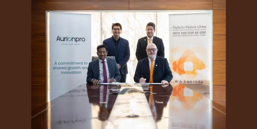 Ajman Bank has entered into an agreement with Aurionpro, a global leader in banking technology, for the validation of its Islamic Treasury Management System, based on the MX.3 platform. Image courtesy: Ajman Bank