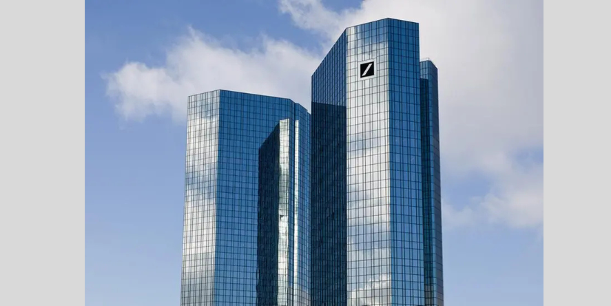 Deutsche Bank’s Twin Towers Headquarters in Frankfurt. Image courtesy-Deutsche Bank