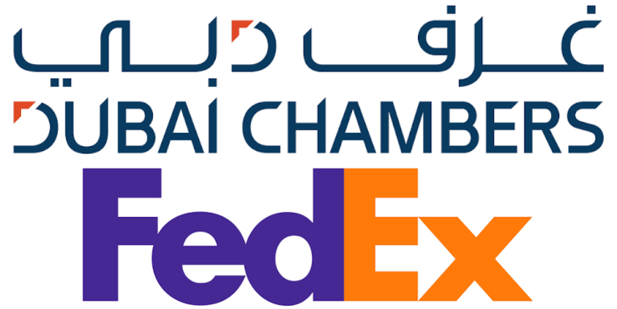 Dubai Chambers and FedEx Logos. Image Courtesy-Official Websites