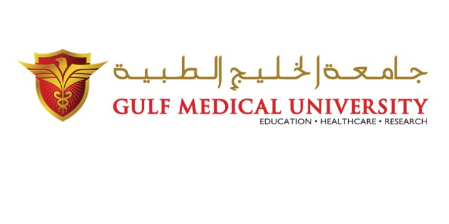 Gulf Medical University Logo. Image Courtesy-Official Website