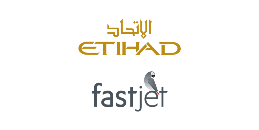 (Image Courtesy- Etihad and Fastjet official website)
