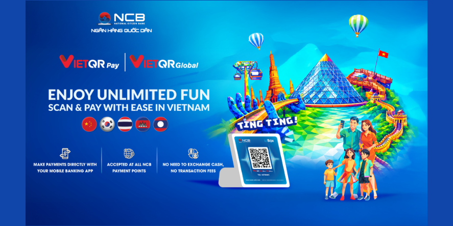 NCB introduces VietQR Global, a cross-border payment solution enabling international visitors to make seamless QR transactions while exploring Vietnam(Image Courtesy: Zawya)