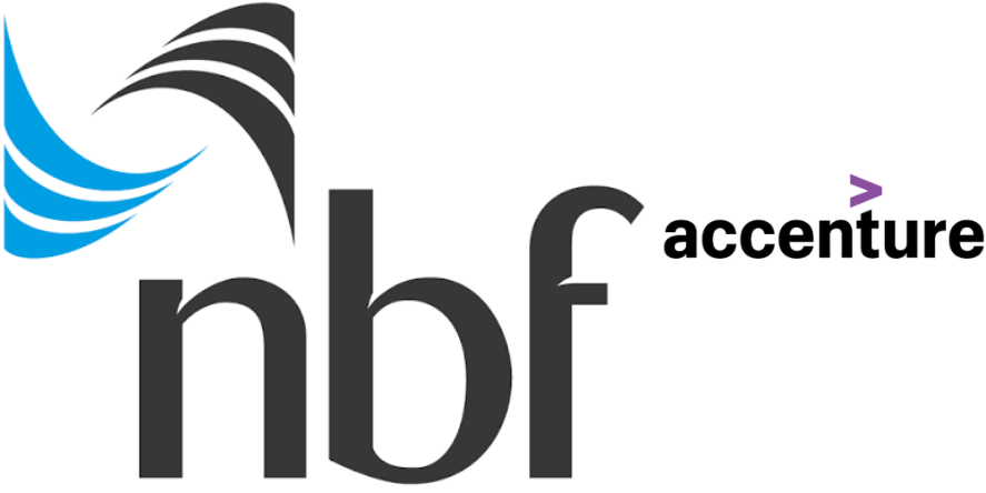 National Bank of Fujairah (NBF) and Accenture LearnVantage Logo. Image Courtesy-Official Websites