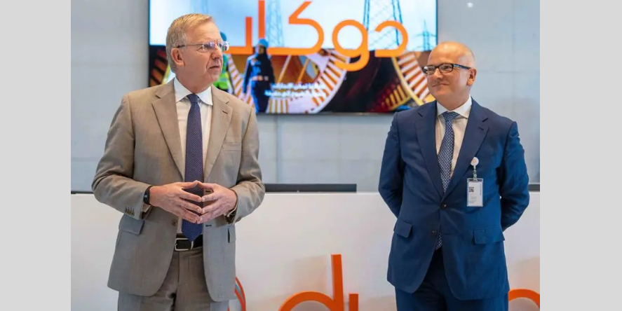 (Right) Matteo Bavaresco, newly appointed Group CEO, Ducab. Image Courtesy-Ducab