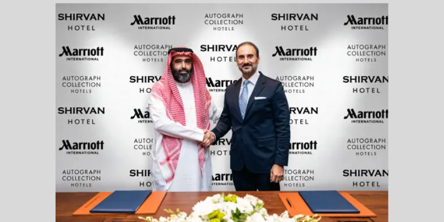 Shirvan Hotel is a boutique hotel located within City Yard, a mixed-use plaza in the upscale Al Rawdah district. Image Courtesy-Manazel Al Naqaa Limited Company
