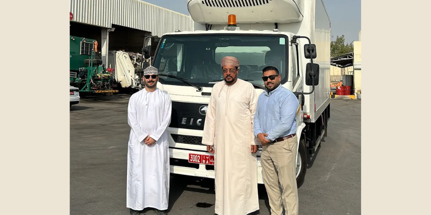 The Eicher PRO2065XP combines fuel efficiency, durability, and high uptime, making it an ideal solution for challenging industrial operations . Image Courtesy: Eicher Oman
