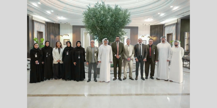 The Sharjah Finance Department (SFD) and Mashreq Bank’s NeoPay platform celebrated more than fifteen years of strategic partnership during a joint meeting. Image courtesy-Sharjah Finance Department