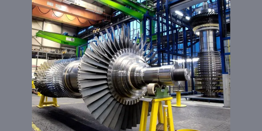 The Siemens SGT5-4000F gas turbine will be installed in the Bibiyana South combined cycle power plant. Image courtesy: Siemens AG