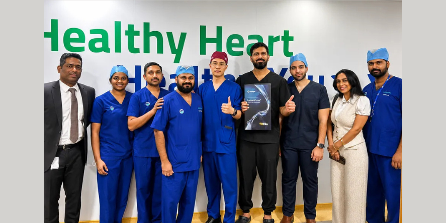 The first patient treated using this platform was a 52-year-old Dubai resident with type 2 diabetes, hypertension and high cholesterol. Image Courtey: Aster DM Healthcare