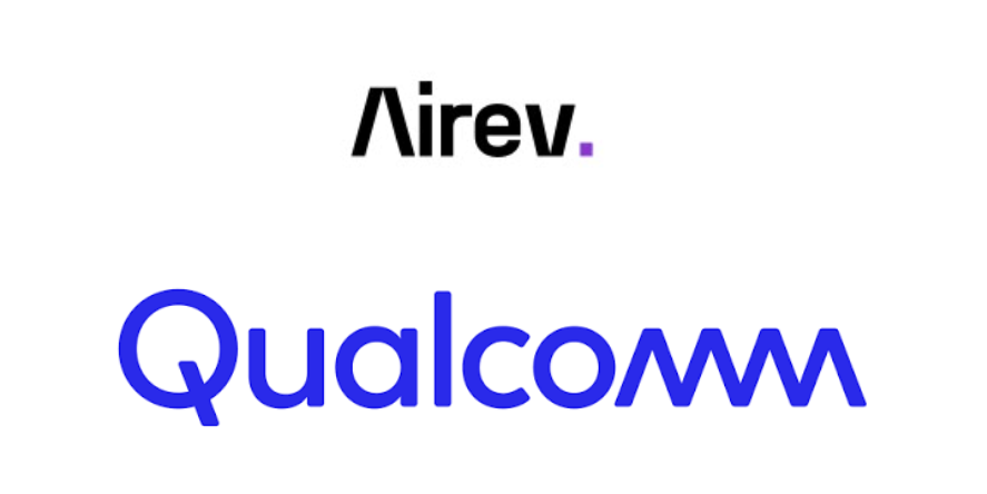 AIREV and Qualcomm Logos. Image Courtesy-Official Website