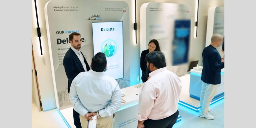 Deloitte Middle East announced its latest AI-powered government solutions at theDGE Showcase in Abu Dhabi. Image courtesy-Deloitte Middle East