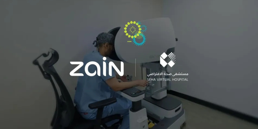 During the initial operational phase, four consecutive remote robotic surgeries were successfully performed in a single day. Image Courtesy-Zain KSA