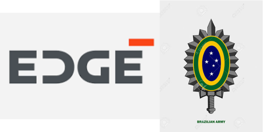 Edge Group and Brazilian Army Logos. Image Courtesy- Official Websites