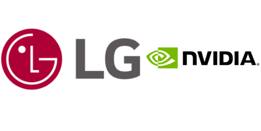 LG Electronics and Nvidia Logos. Image Courtesy-Official Logos.