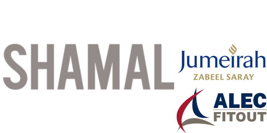 Shamal Holding, Jumeirah Zabeel Saray and Alec Fitout Logos. Image Courtesy-Official Websites
