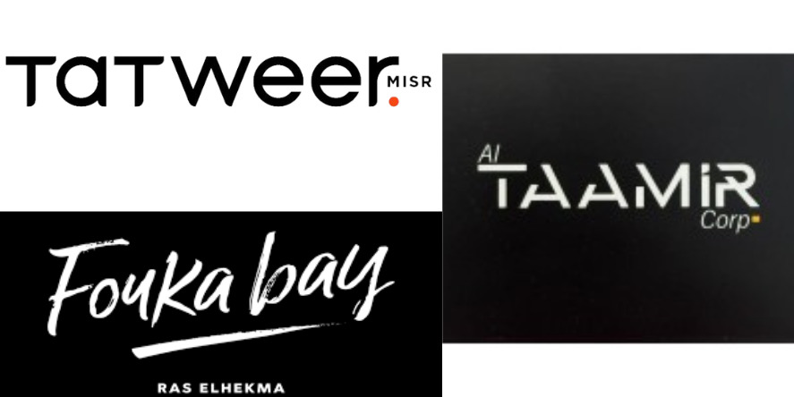 Tatweer Misr, Fouka Bay and Al Oula Logos. Image Courtesy-Official Websites