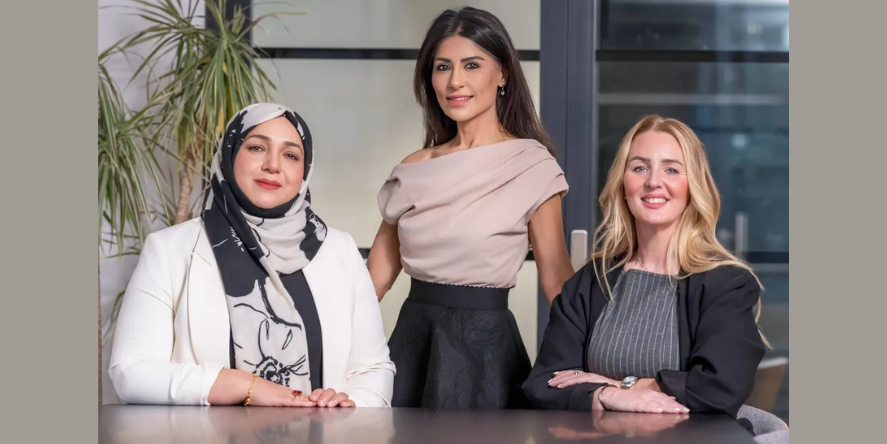 The IntrospeXion team, from L to R - Dr. Neelam Zia, Shabnum Hanif, and Kelly Allen IntrospeXion Founder and CEO Shabnum Hanif. Image courtesy: IntrospeXion
