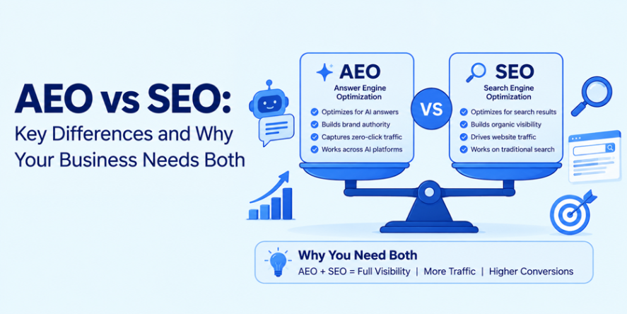 AEO vs. SEO Main Distinctions and Why Businesses Need Each Other
