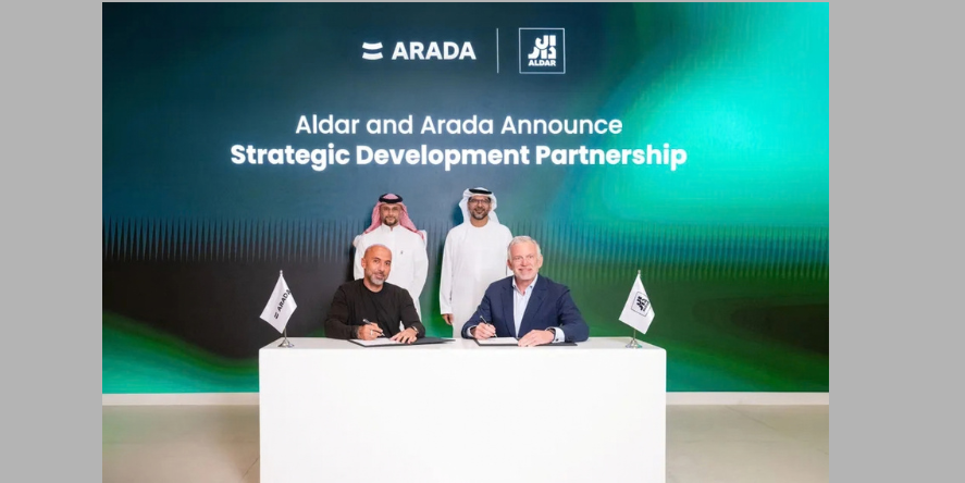 Aldar and Arada today announced a landmark strategic partnership comprising major development opportunities on Yas Island and at Seih Sdeirah in Abu Dhabi, representing a combined value of approximately AED 15 billion. Image courtesy: Aldar