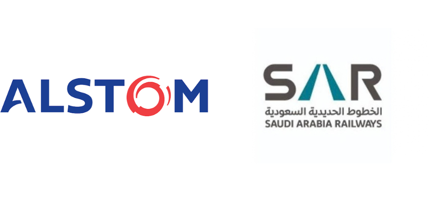 Alstom and Saudi Arabia Railways Logos. Image Courtesy-Official Websites